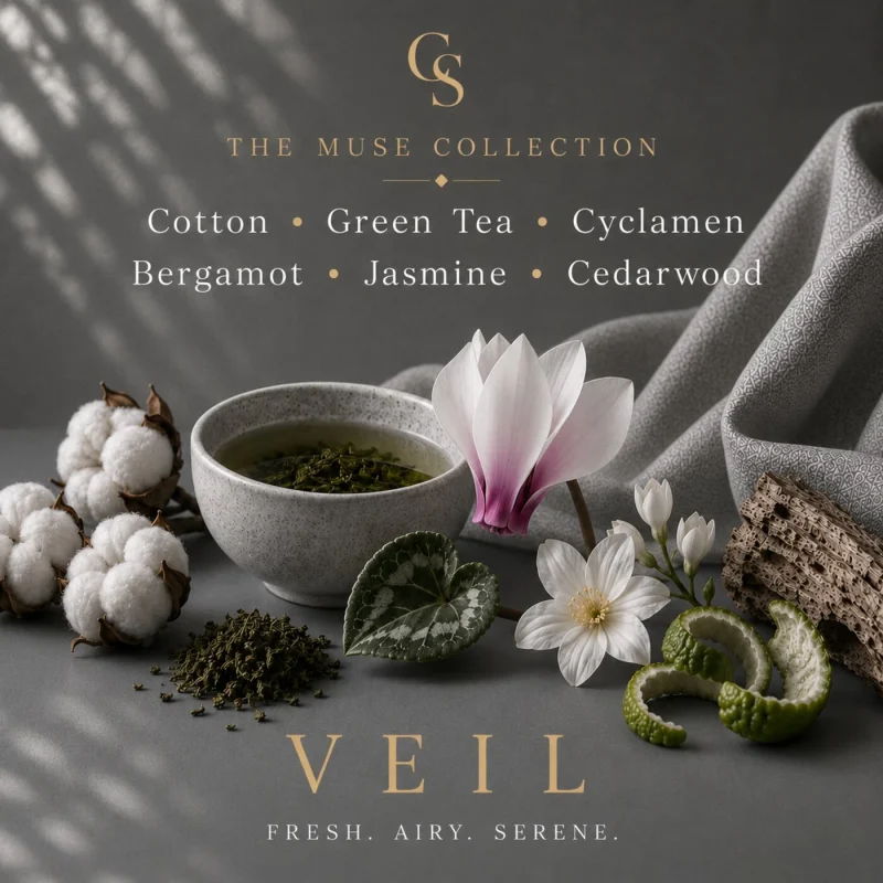 Veil Scent Card The Muse Collection