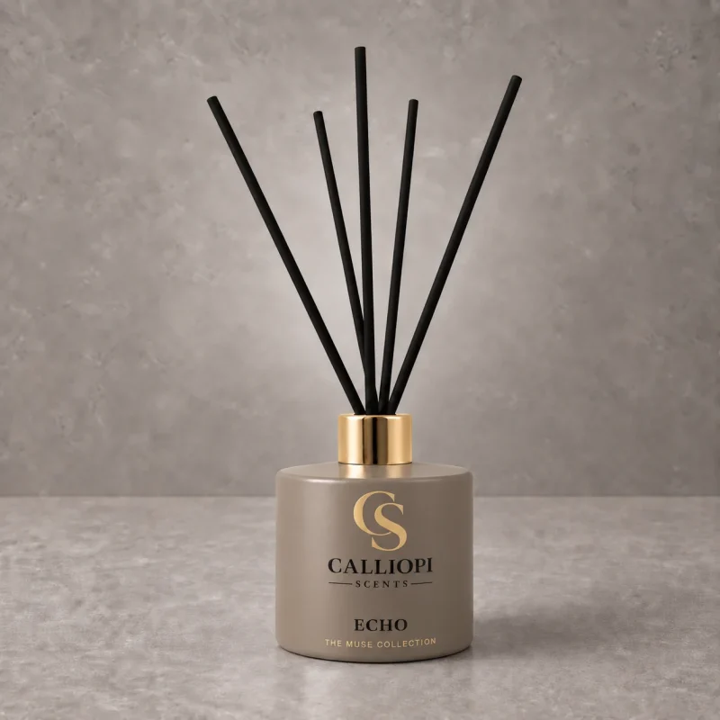 reed diffuser Echo Calliopi Scents εμπρόσθια λήψη χωρίς reeds